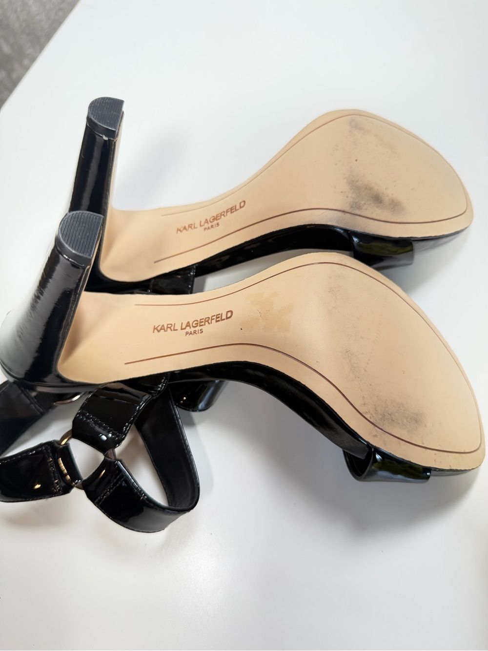 Karl Lagerfeld Paris Cieone heeled sandals 11M - Picture 7 of 7
